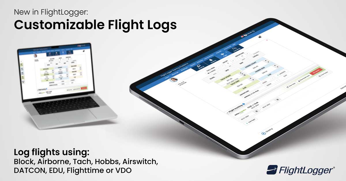 Introducing Customizable Flight Logs Tailor How You Log Flights