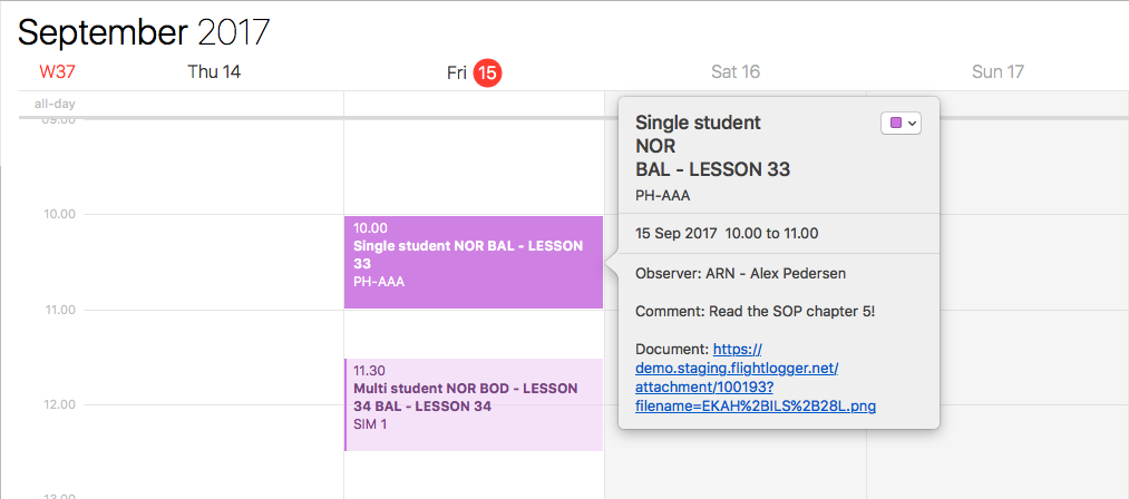 Flight School Software