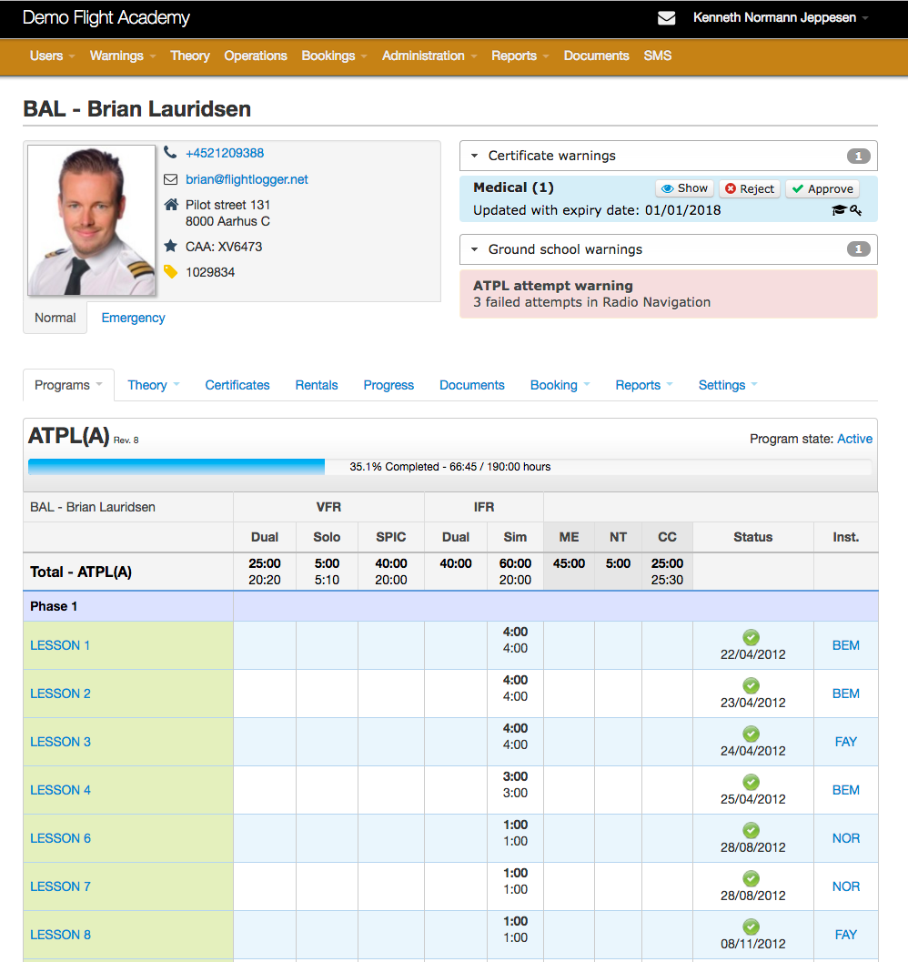Training Management System