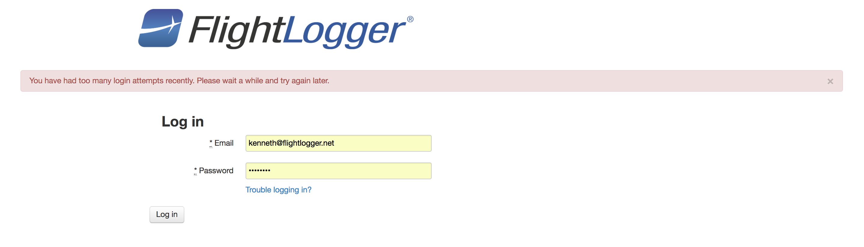 Login attempts