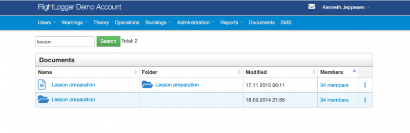 FlightLogger document center upgrade